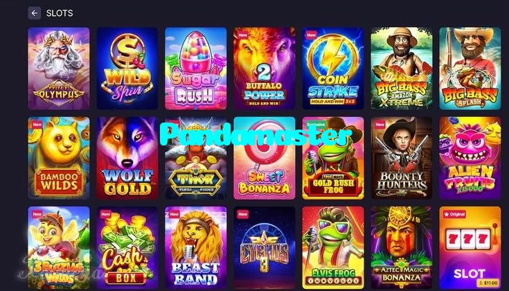 available types of Pandamaster bet including pre-match live express and system bets